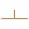 Ekena Millwork Portland Smooth Timber Gable Bracket, Western Red Cedar, 84"W x 28"H x 3 1/2"D x 3 1/2"F, 8/12 Pitch GBW084X28X0404POR00SWR - alternate 1